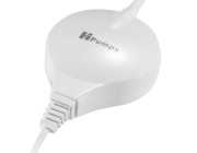 Бесшумный мини-компрессор для аквариума 18л/ч белый круглый 1,5Вт от10 до 80л (YDQB4104/w)