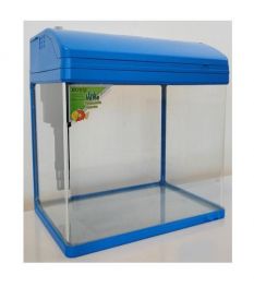 Аквариум голубой, 37л, фильтр 7 Вт. (MR-410 blue)