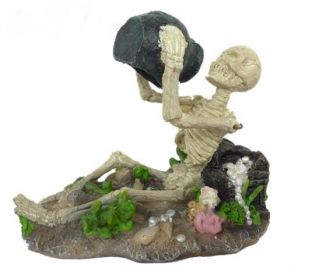 Грот для аквариума с распылителем 