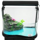 Акватеррариум (41*30.5*28см) со светильником (37см.11Вт), фильтром и водопадом, черный (ATA42B/Z/N-Black)