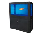 V BOYU Аквариум с тумбой,чёрный,1240L*450W*1550Hmm, 325л, фильтр 19вт,светильник 30вт*2. (LYB-1200 Black)