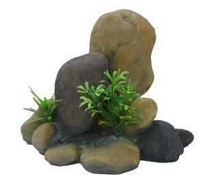 V Грот для аквариума 