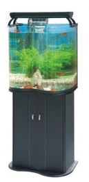 V Тумба для акватеррариума, 55*34*67 см, цвет черный (ATA52-Black)