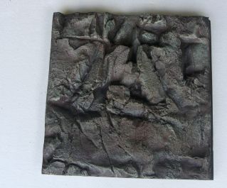 Объемный фон для аквариума ПВХ (скалы, камни) 80х55х5 (BJ061A)