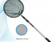 V Сачок для пруда с нержавеющей ручкой (диаметр рамы 61см, ручка 160 см) (A620124)