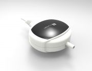 Бесшумный мини-компрессор для аквариума 24л/ч белый овальный 1,5Вт от 80 до 200л (YDQB4113/w)