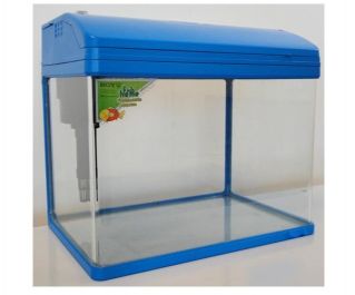 Аквариум голубой, 28л, фильтр 7 Вт. (MR-398 blue)