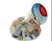 Стеклянные камушки для декора 300г. (в сеточке) (KL0311)