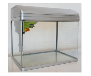 Аквариум  28л,цвет серебряный ,фильтр 7Вт.(MR-398 Silver)