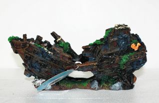 Грот для аквариума 