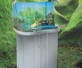 V Тумба для акватеррариума, 64*39*67 см, цвет черный (ATA62-Black)