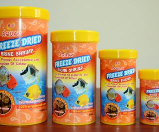 AQUAV Freeze Dried Brine Shrimp (Артемия лиофилизированная)