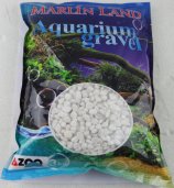 Грунт для аквариума белесый 0,8-1см (3кг) (KL046)