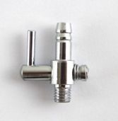 Краник для аэрации металлический с резьбой (AB-01)